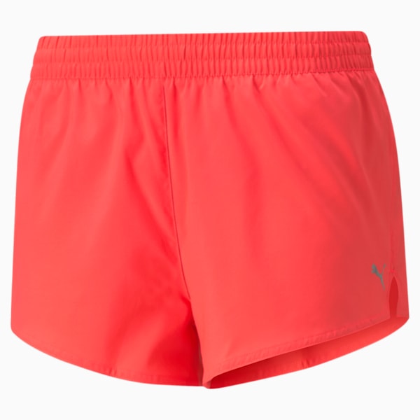 Favourite Woven 3" Women's Running Slim Shorts, Sunblaze, extralarge-IND